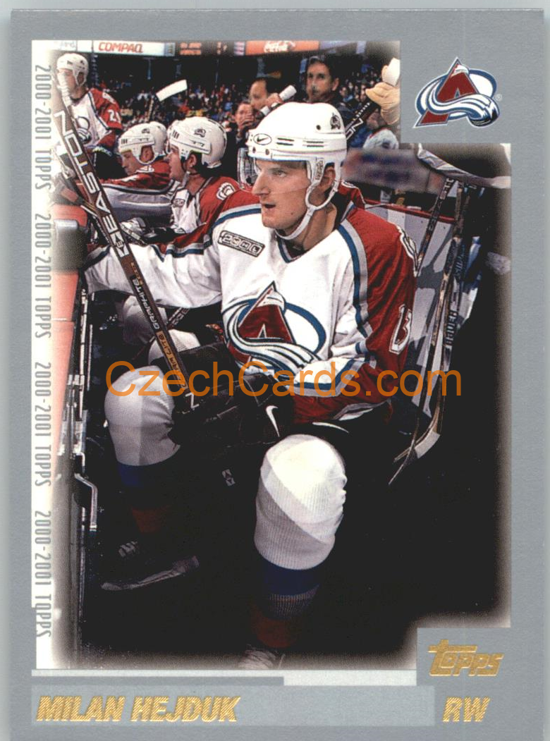 Milan Hejduk 2000/01 Topps  #136