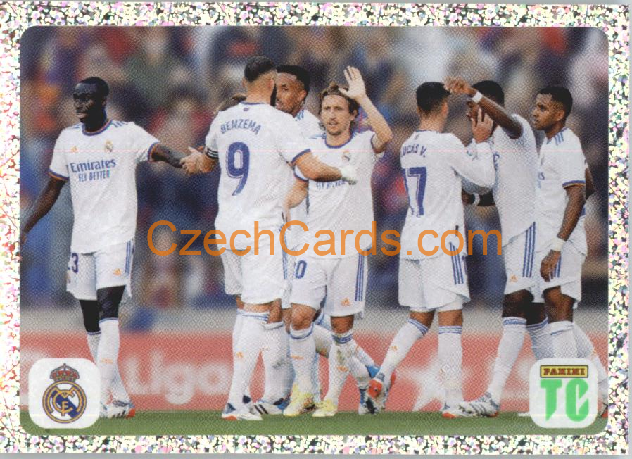 Real Madrid CF Top Moment 2022 Panini Top Class Sticker #9