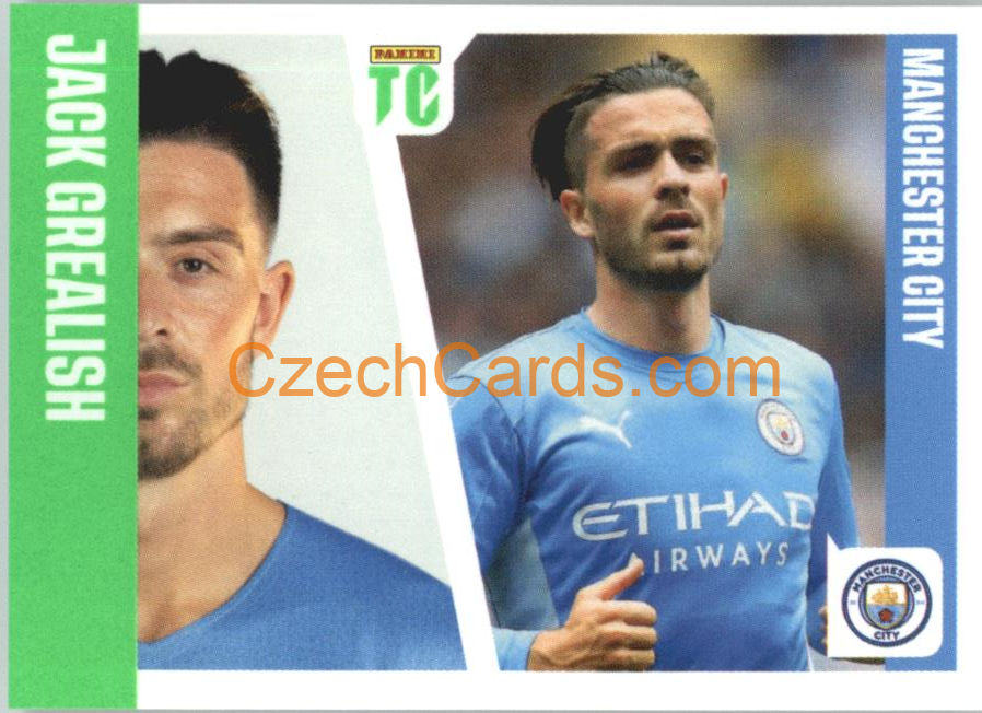Jack Grealish 2022 Panini Top Class Sticker #87