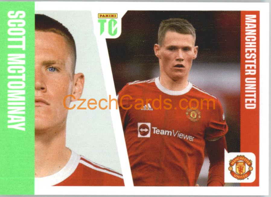 Scott McTominay 2022 Panini Top Class Sticker #105