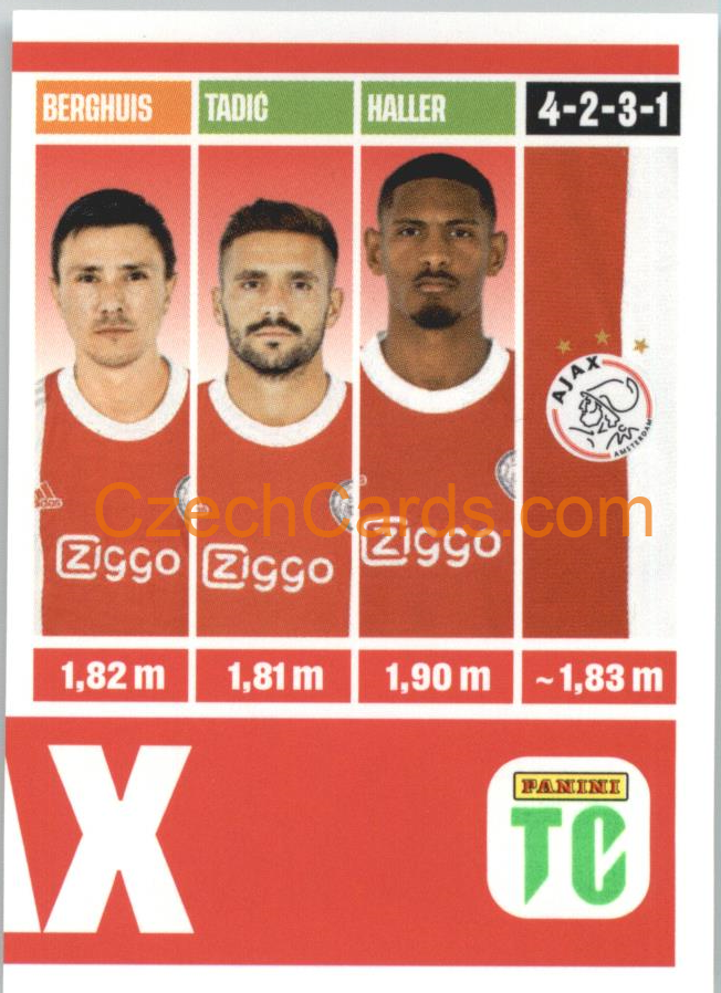 AFC Ajax Team photo 2022 Panini Top Class Sticker #332