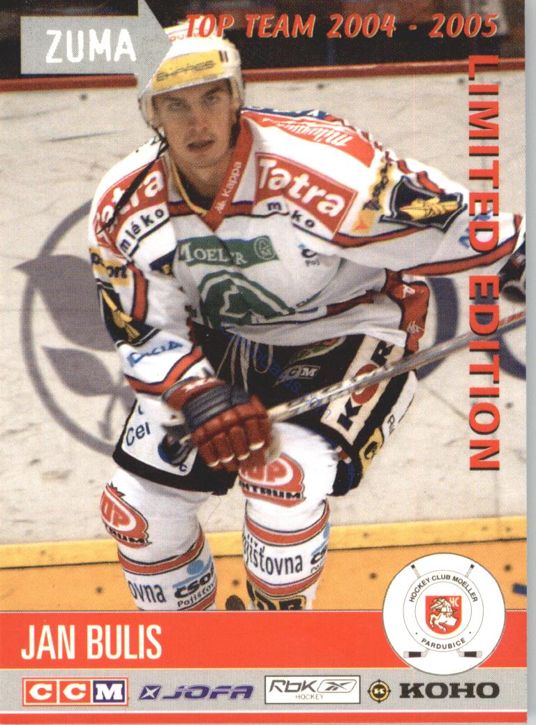 Jan Bulis OFS 2004/05 #10 Limited Edition