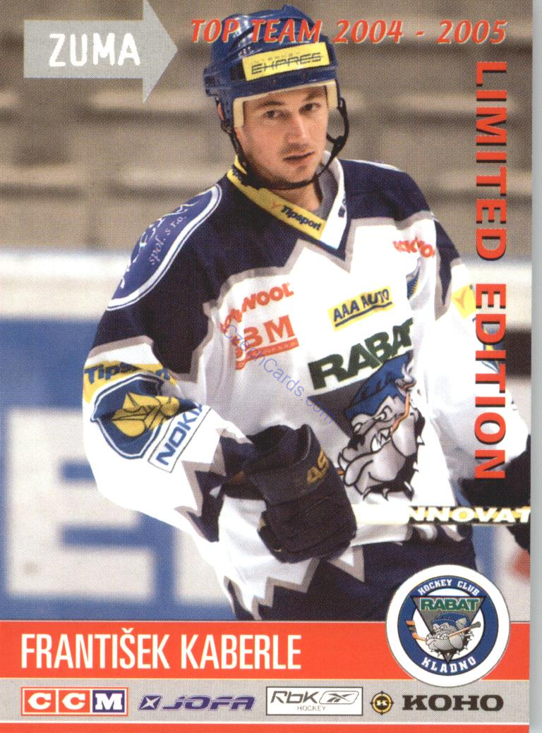 František Kaberle OFS 2004/05 #20 Limited Edition