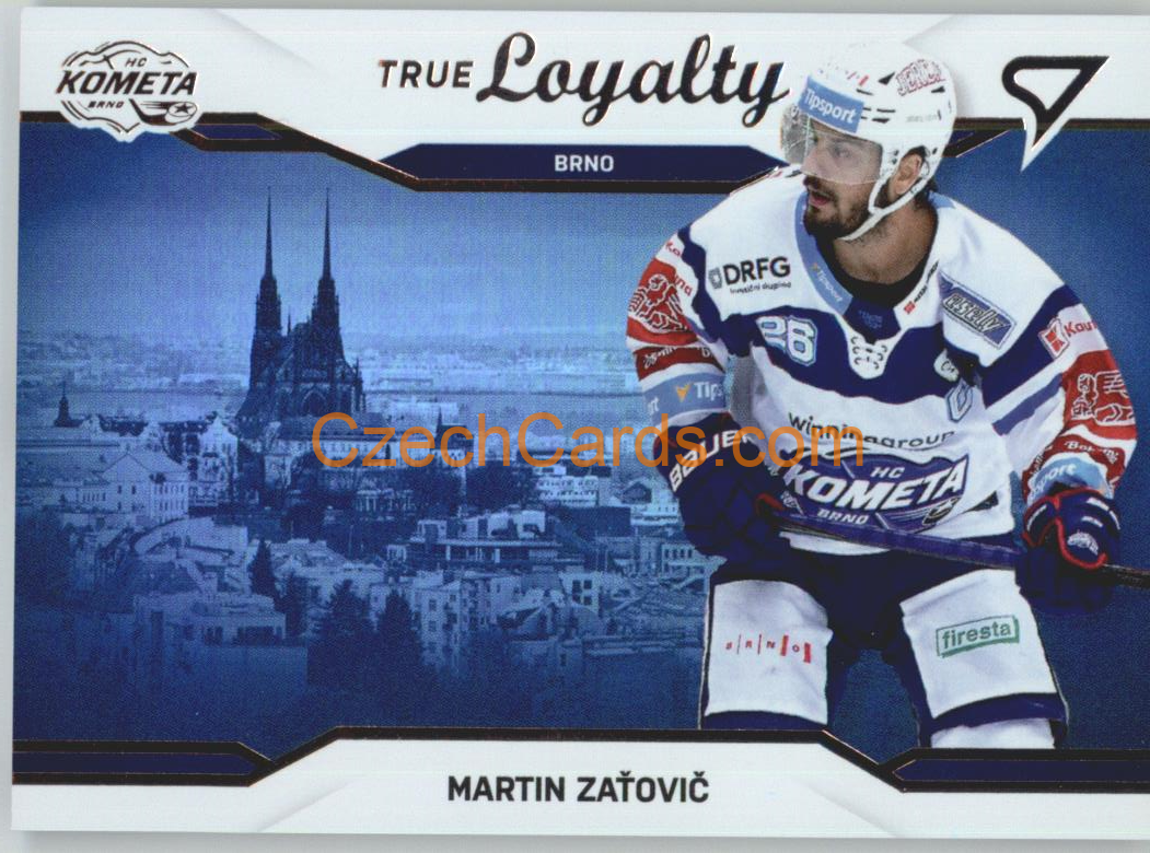 Martin Zaťovič 2021/22 SportZoo Tipsport EHL True Loyalty #TL-18