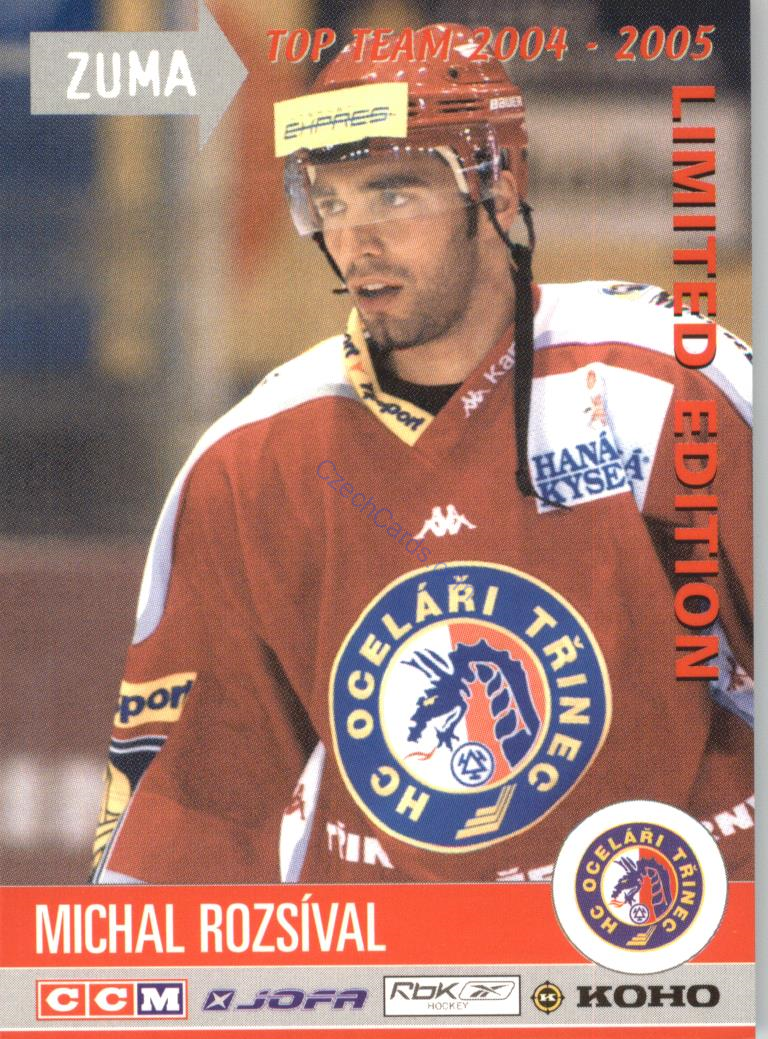 Michal Rozsíval OFS 2004/05 #29 Limited Edition