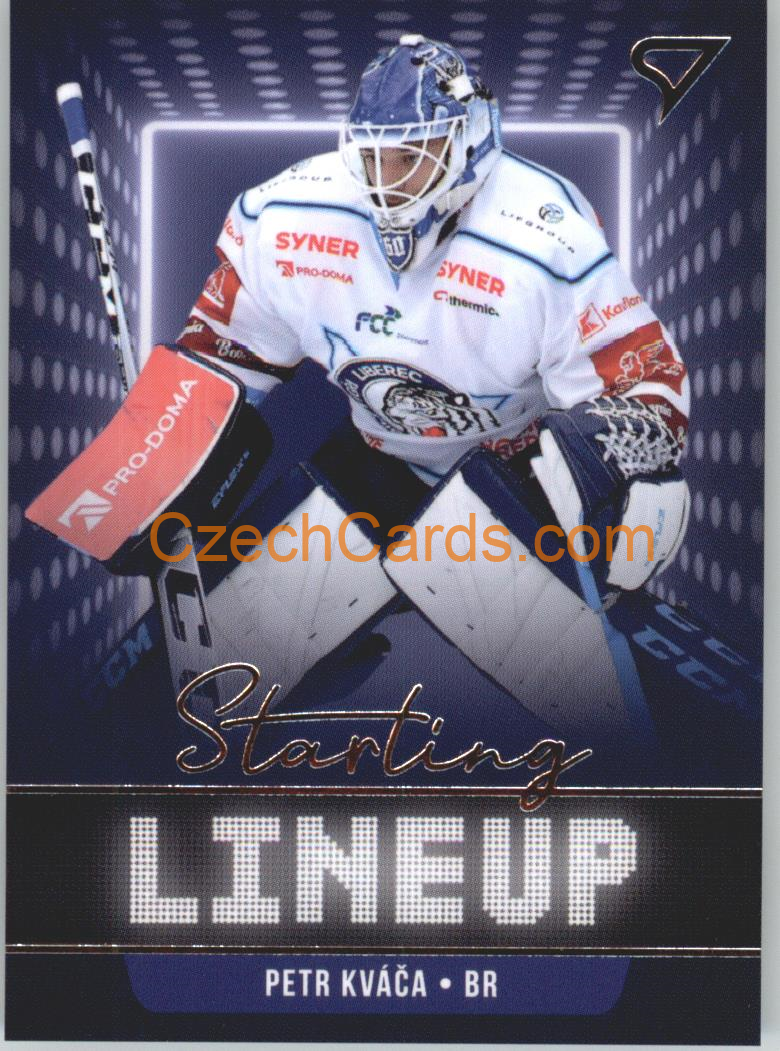 Petr Kváča 2021/22 SportZoo Tipsport EHL Starting LineUp #SLU-07