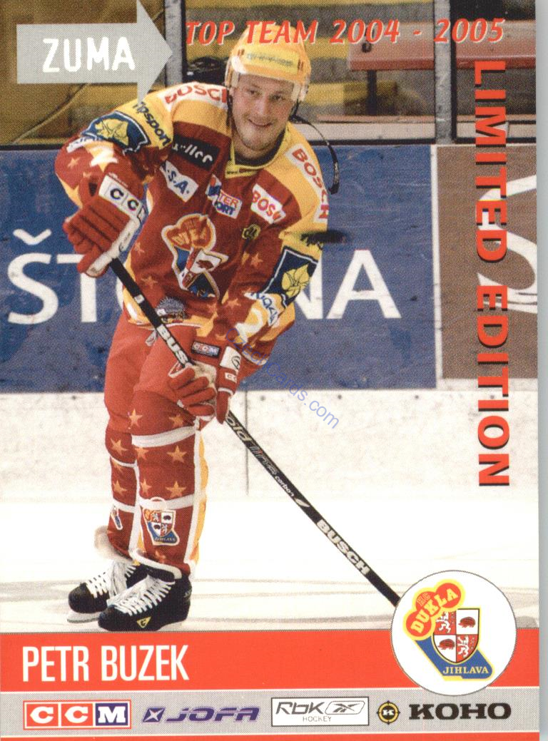 Petr Buzek OFS 2004/05 #34 Limited Edition