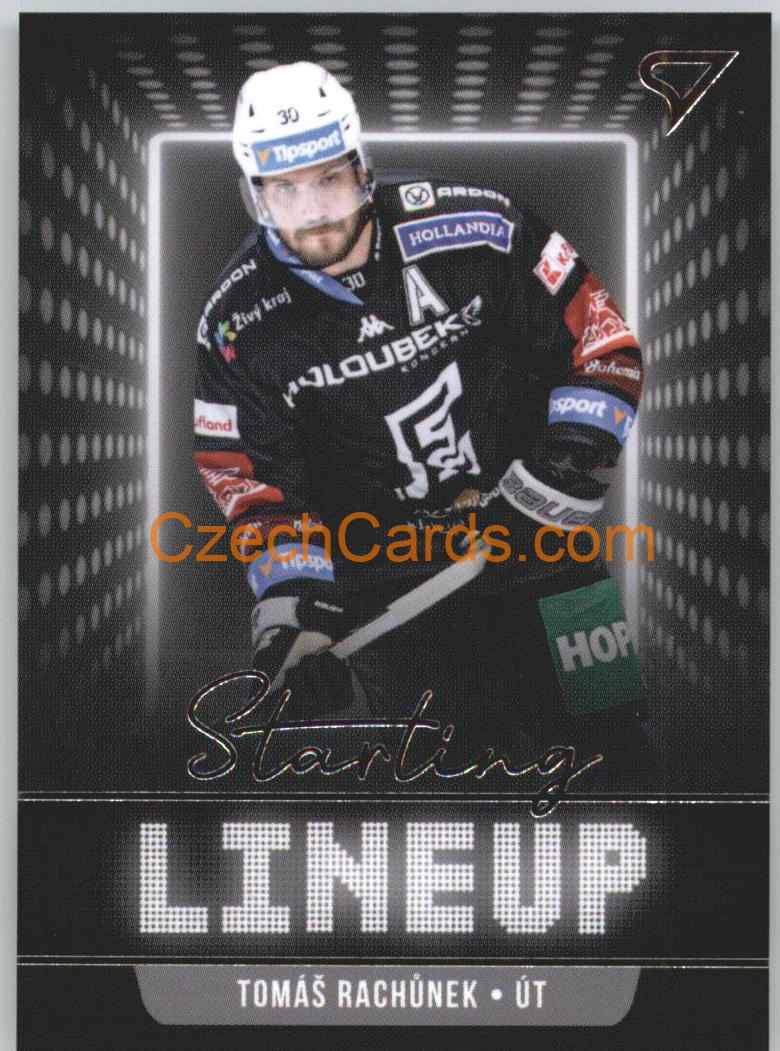 Tomáš Rachůnek 2021/22 SportZoo Tipsport EHL Starting LineUp #SLU-66