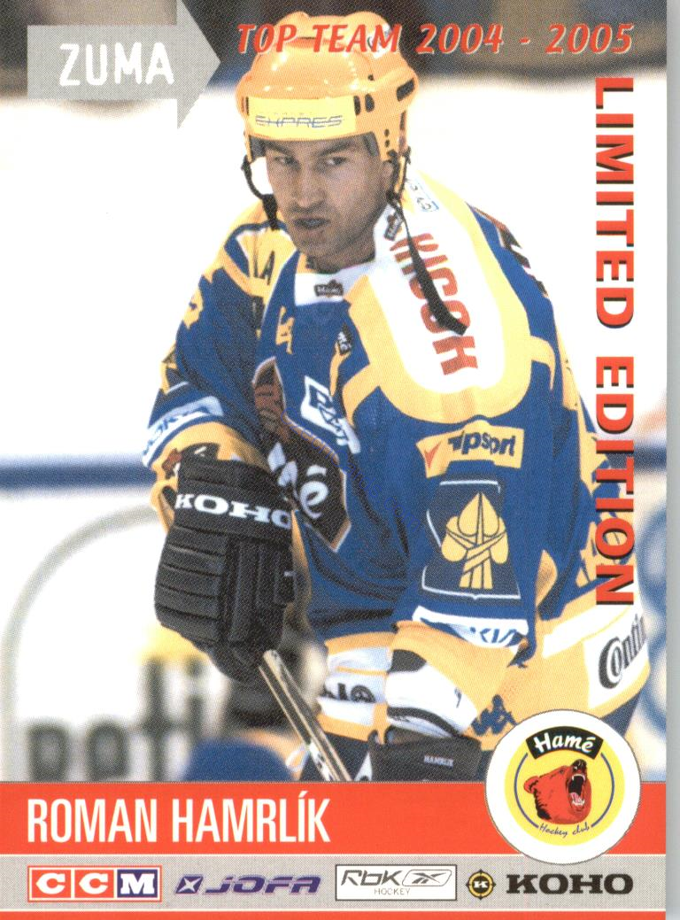 Roman Hamrlík OFS 2004/05 #37 Limited Edition