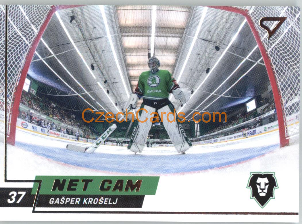 Gašper Krošelj 2021/22 SportZoo Tipsport EHL Net Cam #NC-04