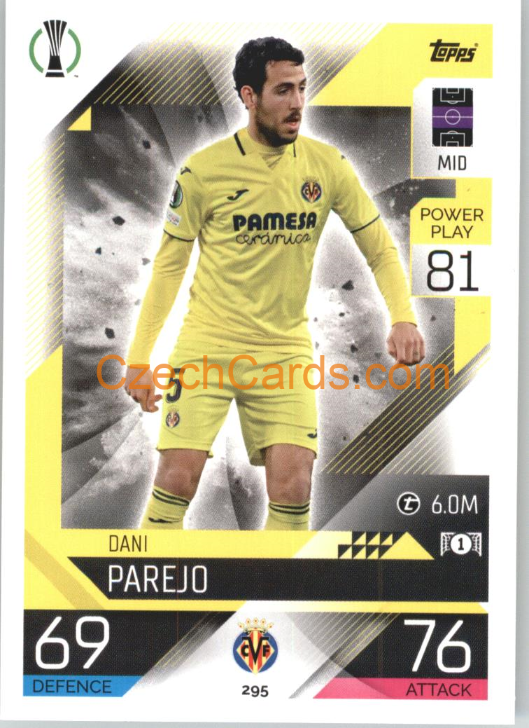 Dani Parejo Topps Match Attax 2022/23 #295