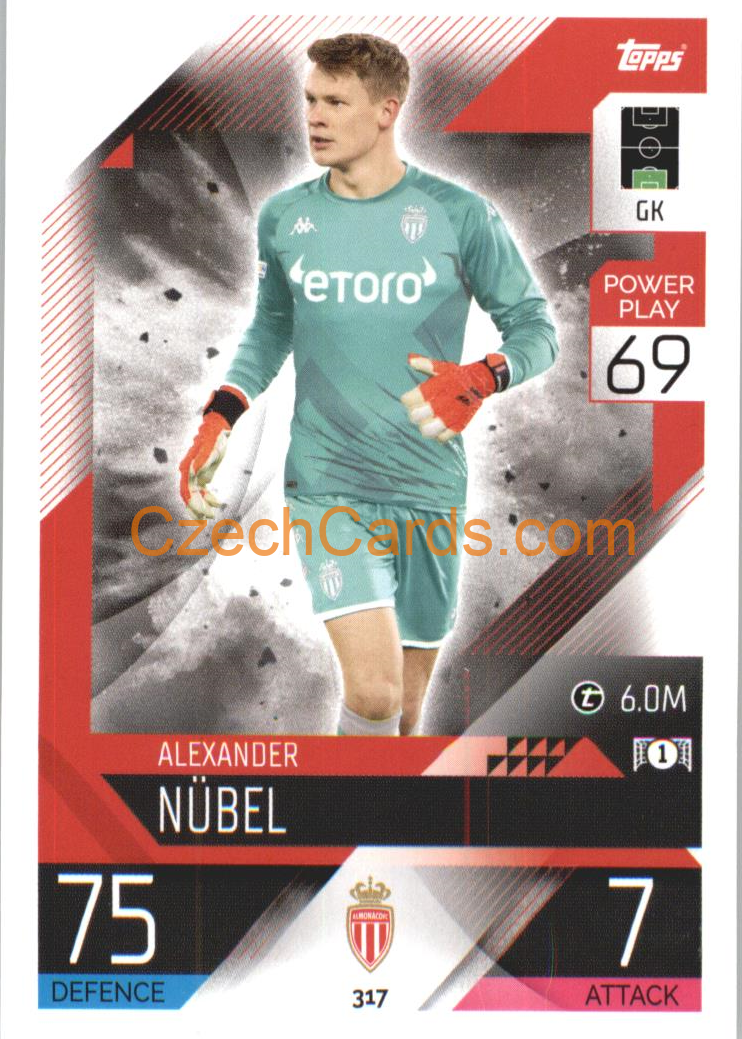 Alexander Nübel Topps Match Attax 2022/23 #317