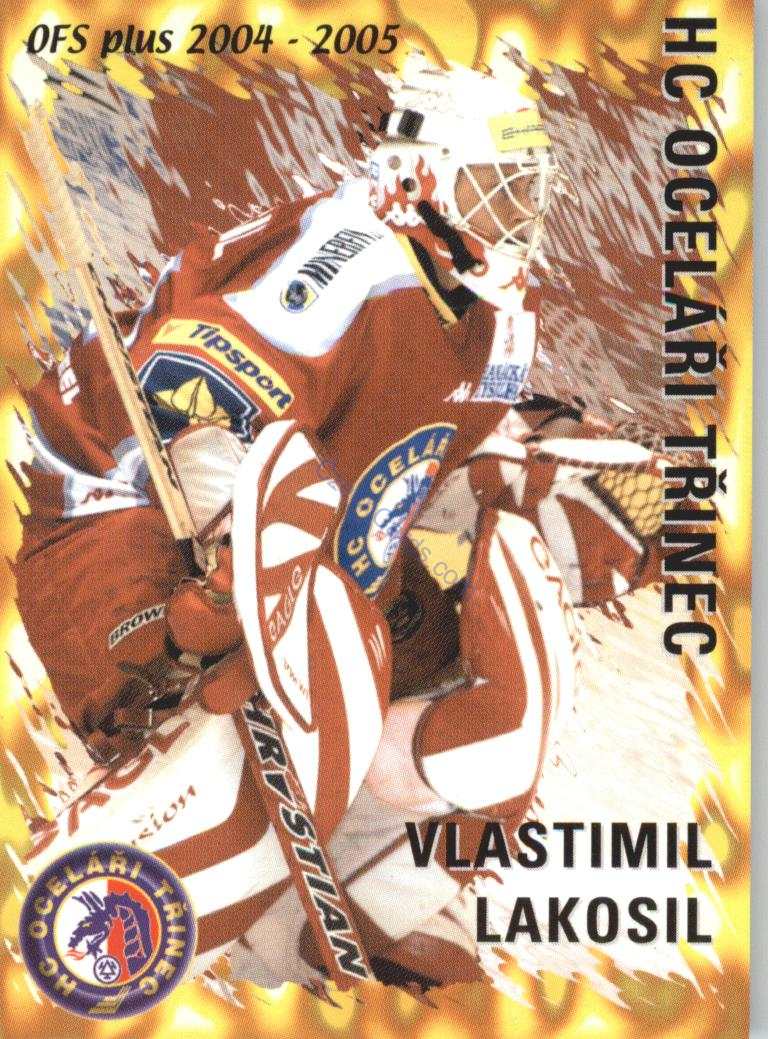 Vlastimil Lakosil OFS 2004/05 Třinec klubová karta