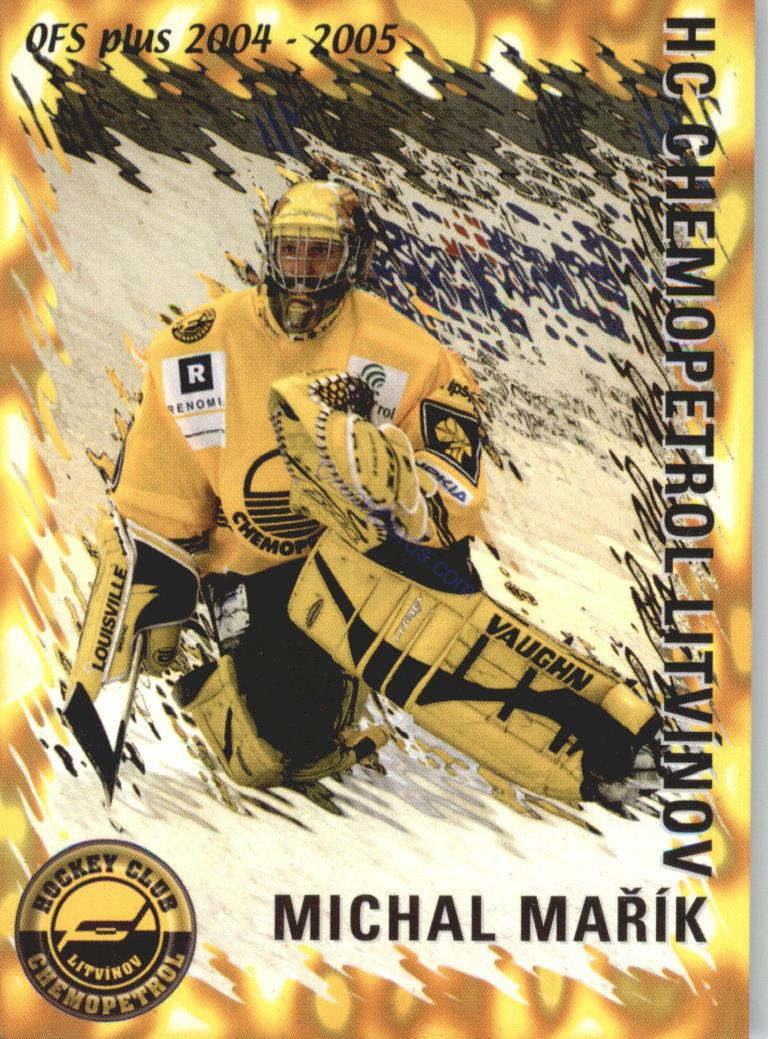 Michal Mařík OFS 2004/05 Litvínov klubová karta