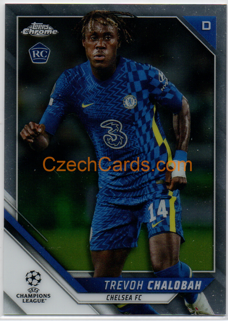 Trevoh Chalobah 2021/22 Topps Chrome UCL #59 RC