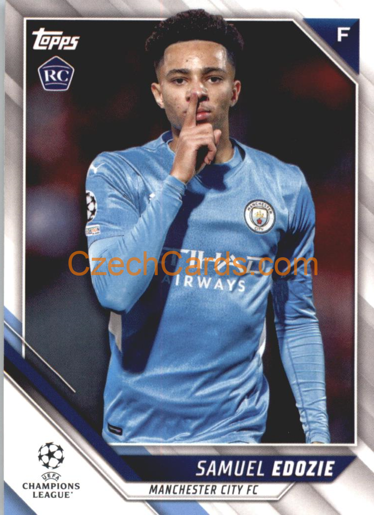 Samuel Edozie 2021/22 Topps UCL #55 RC