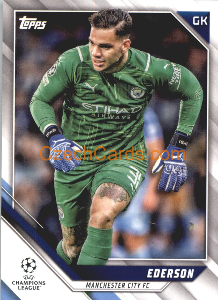 Ederson 2021/22 Topps UCL #57
