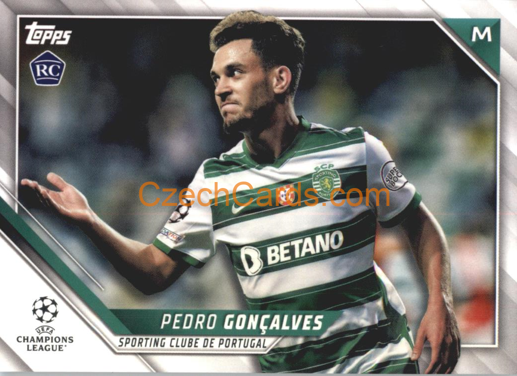 Pedro Goncalves 2021/22 Topps UCL #61 RC