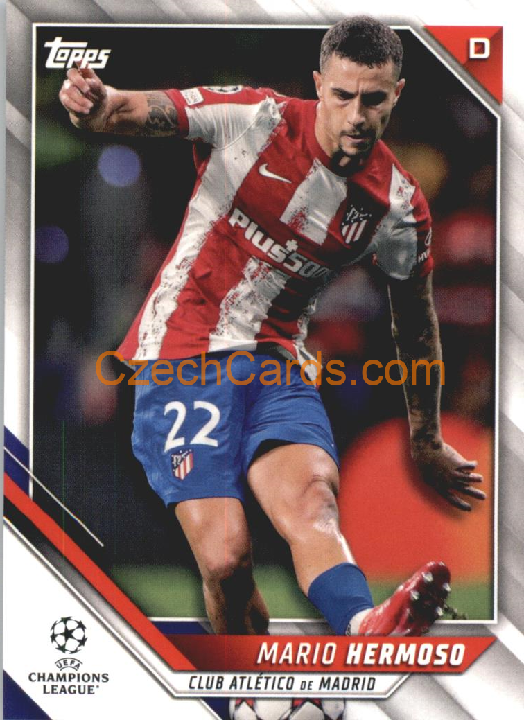 Mario Hermoso 2021/22 Topps UCL #63