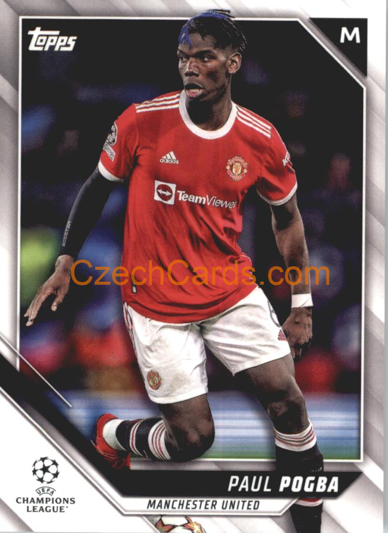 Paul Pogba 2021/22 Topps UCL #66