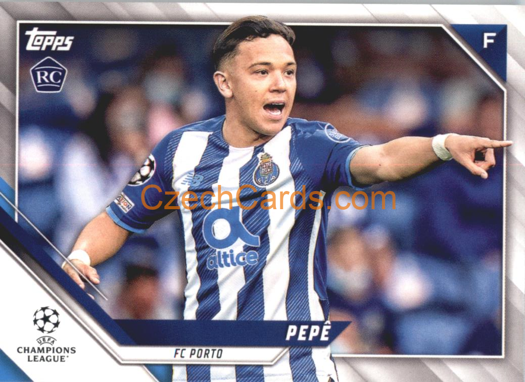Pepe 2021/22 Topps UCL #68 RC