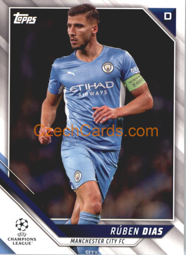 Ruben Dias 2021/22 Topps UCL #69