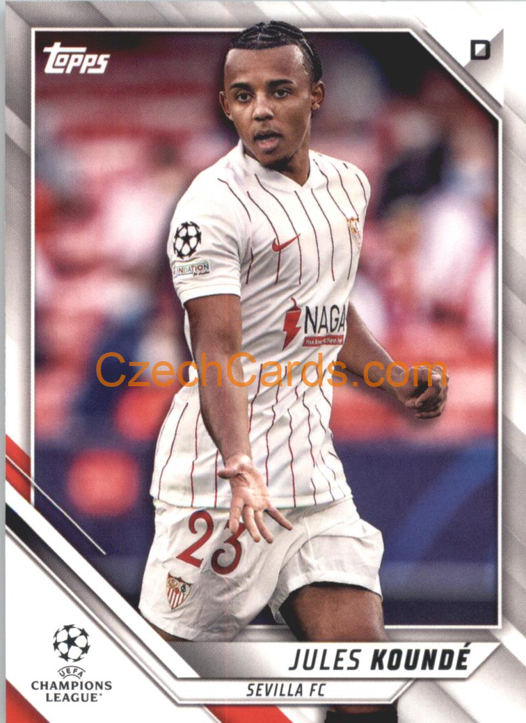 Jules Kounde 2021/22 Topps UCL #71