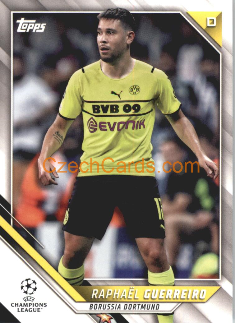 Raphael Guerreiro 2021/22 Topps UCL #74