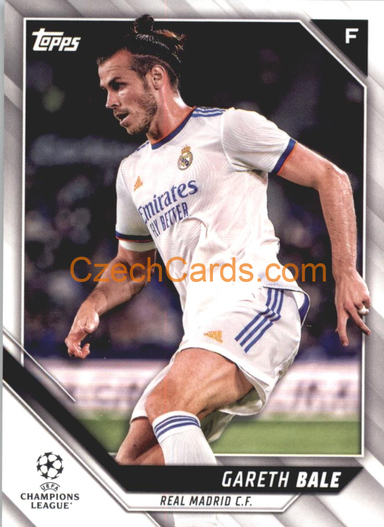 Gareth Bale 2021/22 Topps UCL #79