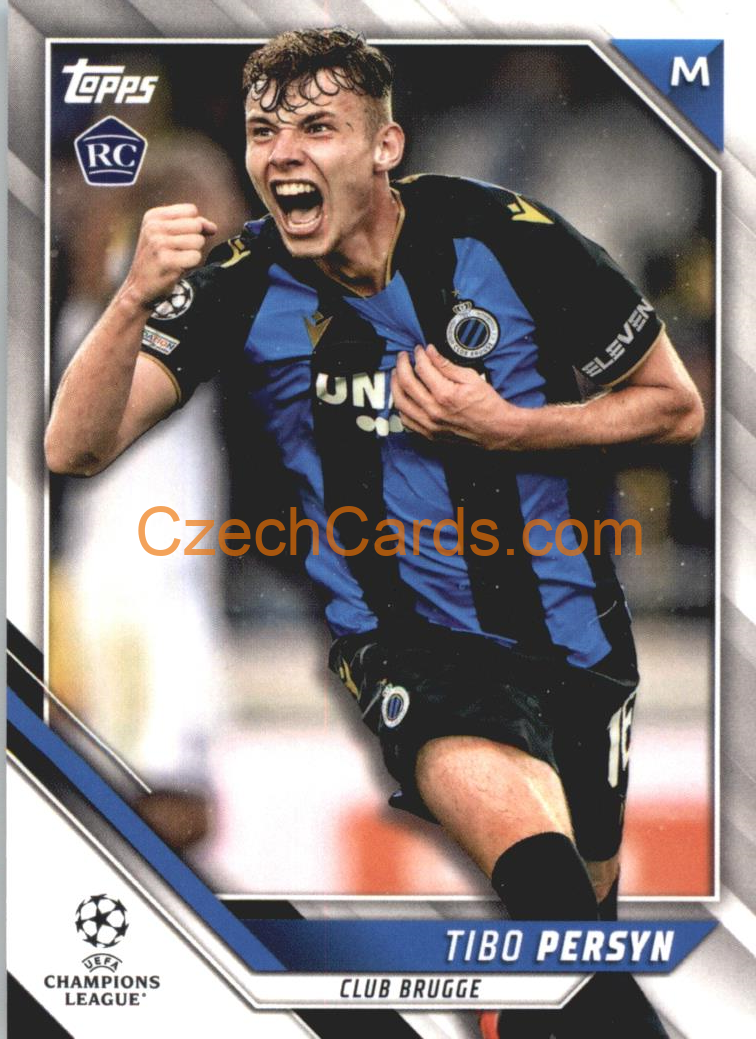 Tibo Persyn 2021/22 Topps UCL #85 