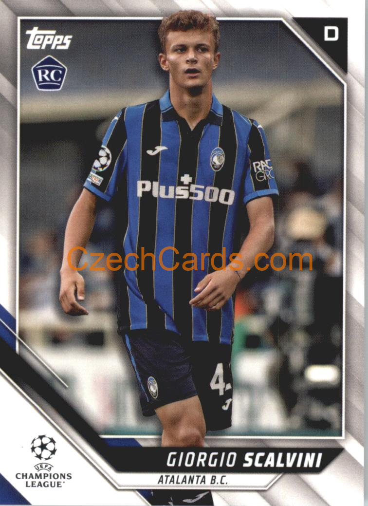 Giorgio Scalvini 2021/22 Topps UCL #86 RC 