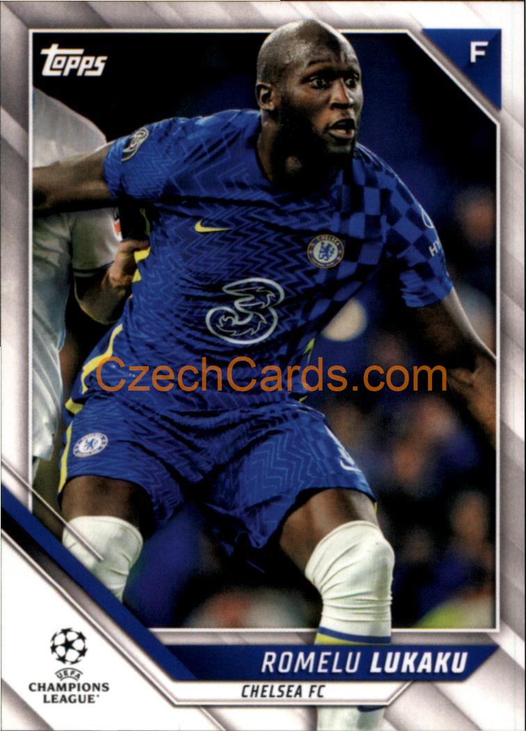 Romelu Lukaku 2021/22 Topps UCL #89