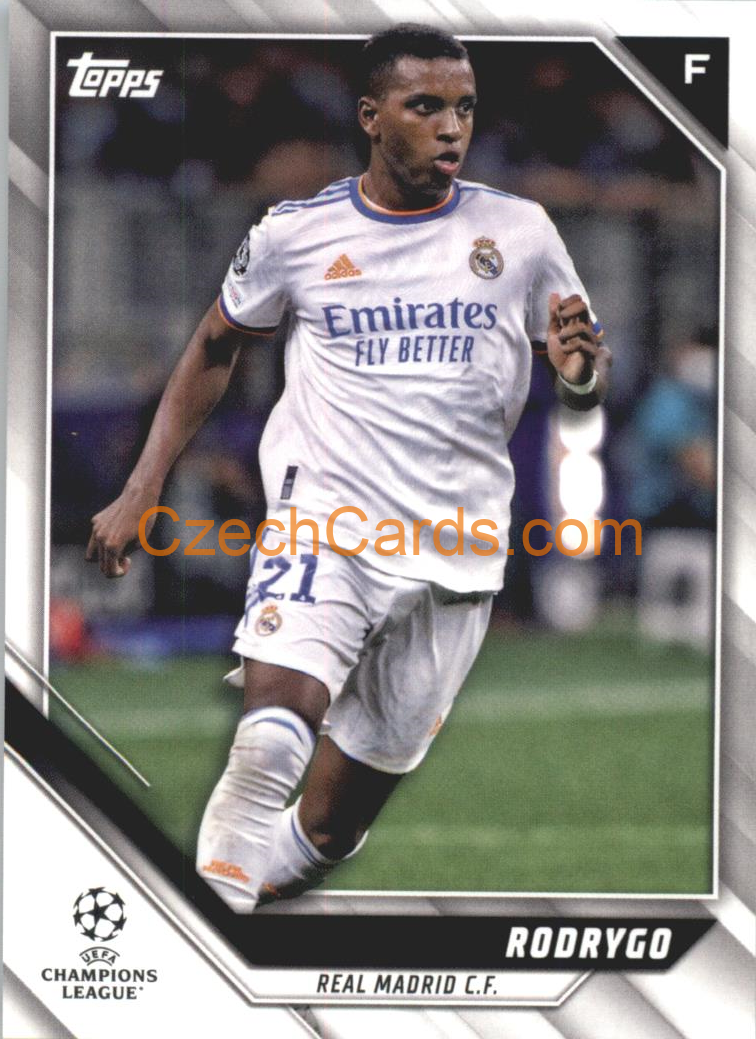 Rodrygo 2021/22 Topps UCL #94