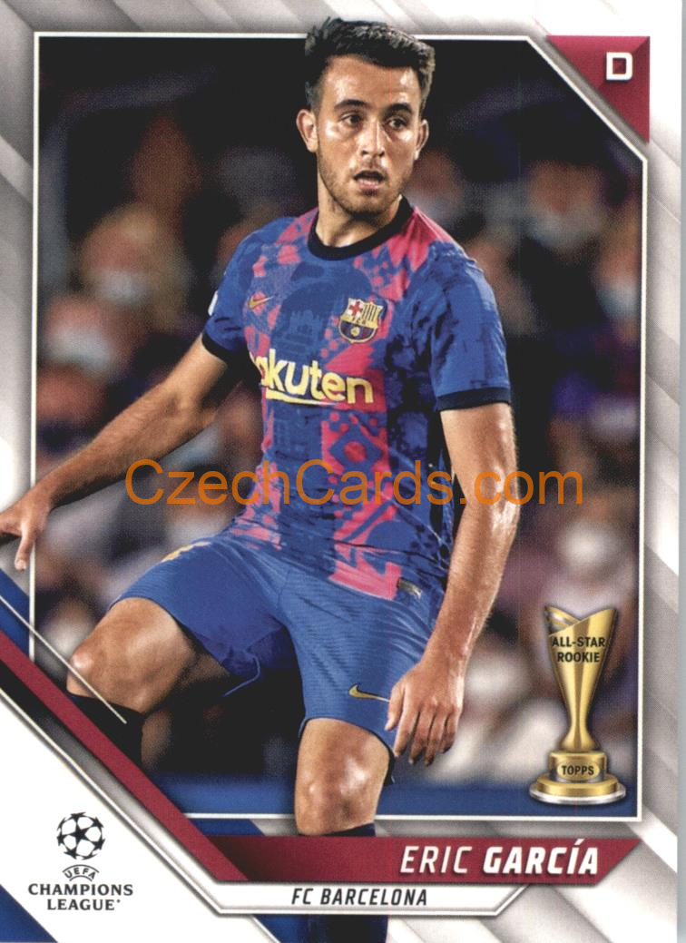 Eric Garcia 2021/22 Topps UCL #96 