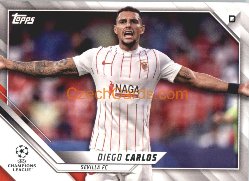Diego Carlos 2021/22 Topps UCL #116