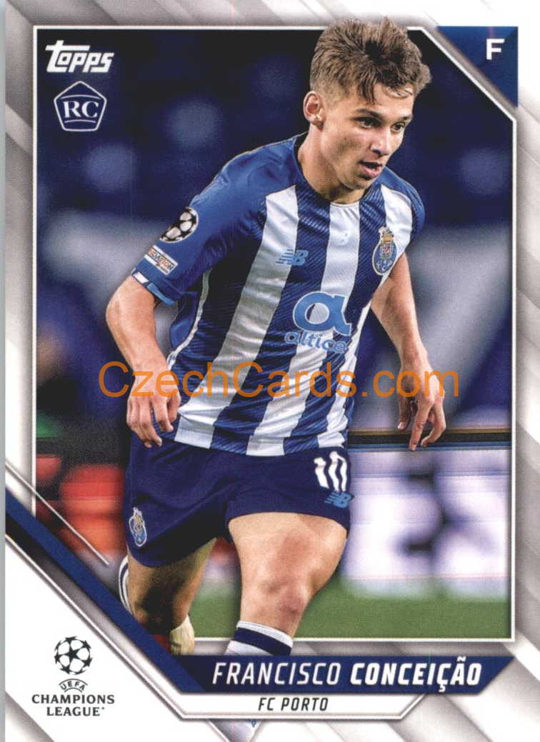 Francisco Conceicao 2021/22 Topps UCL #118 RC