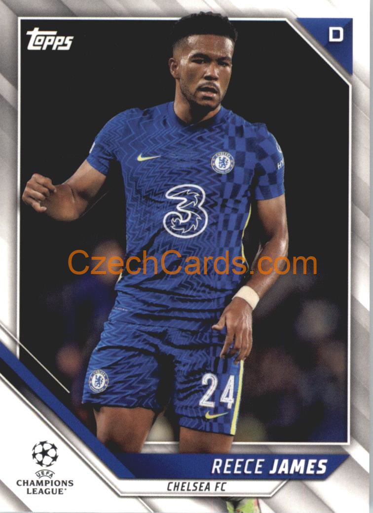 Reece James 2021/22 Topps UCL #138