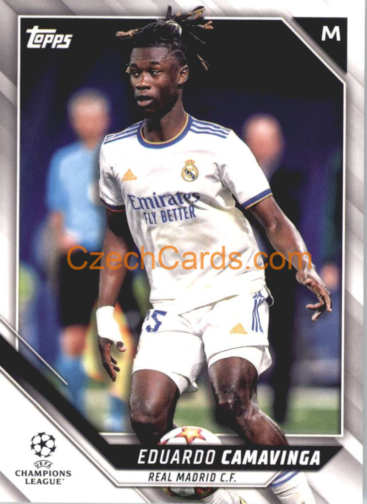 Eduardo Camavinga 2021/22 Topps UCL #141