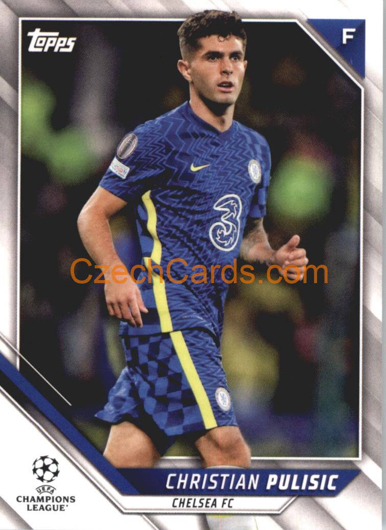 Christian Pulisic 2021/22 Topps UCL #143
