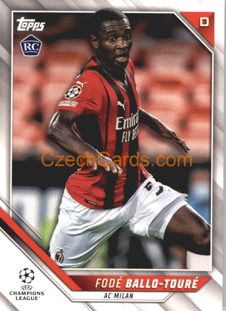 Fode Ballo-Toure 2021/22 Topps UCL #147 RC