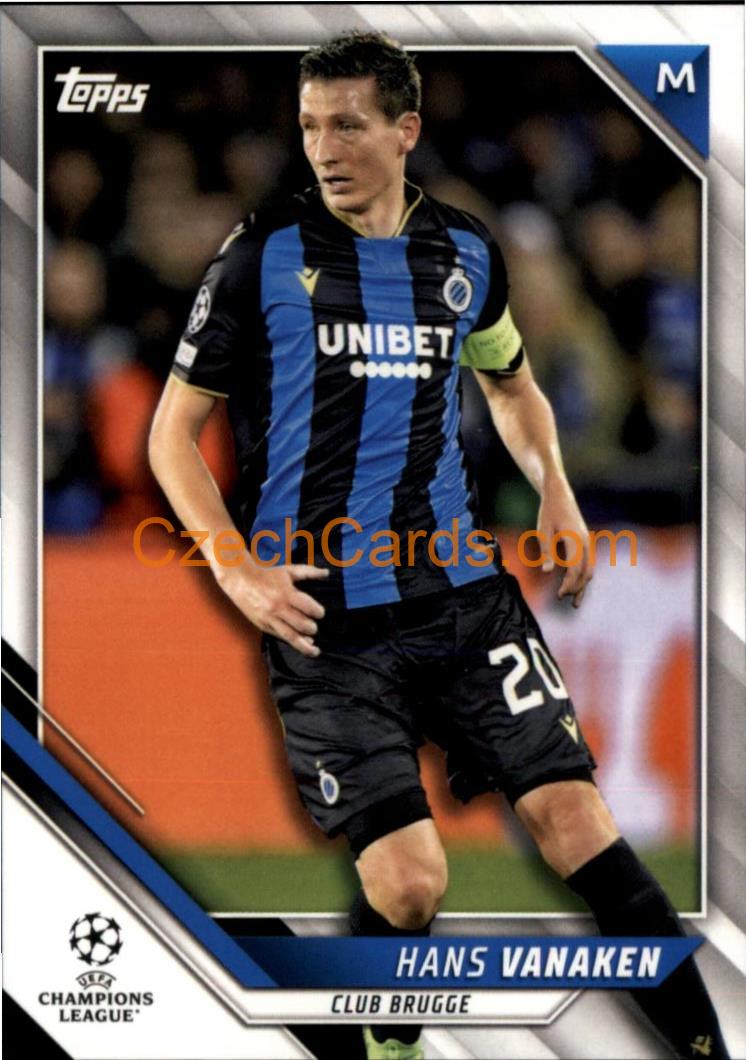 Hans Vanaken 2021/22 Topps UCL #168