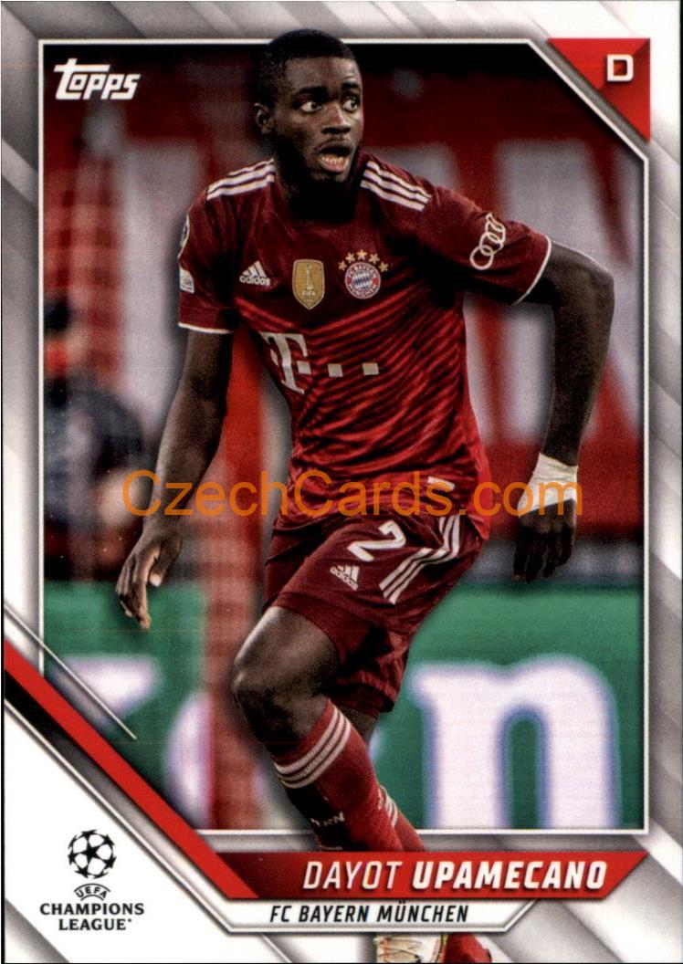 Dayot Upamecano 2021/22 Topps UCL #172