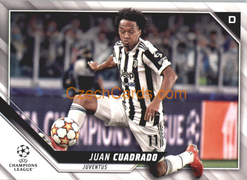 Juan Cuadrado 2021/22 Topps UCL #177