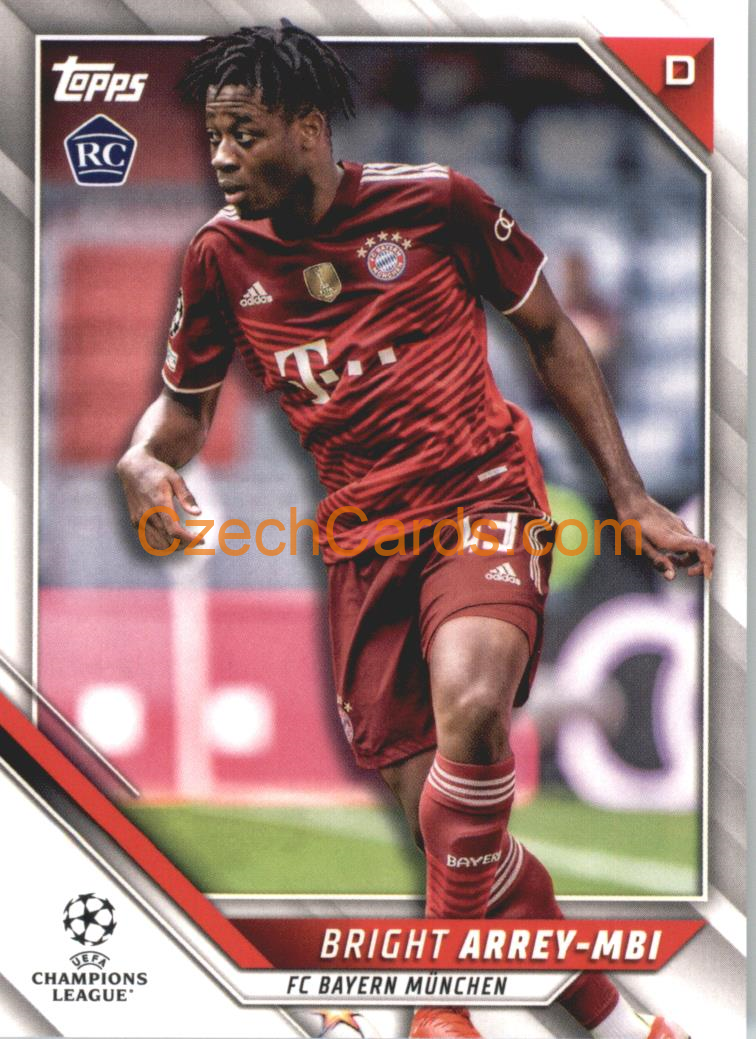 Bright Arrey-Mbi 2021/22 Topps UCL #182 RC