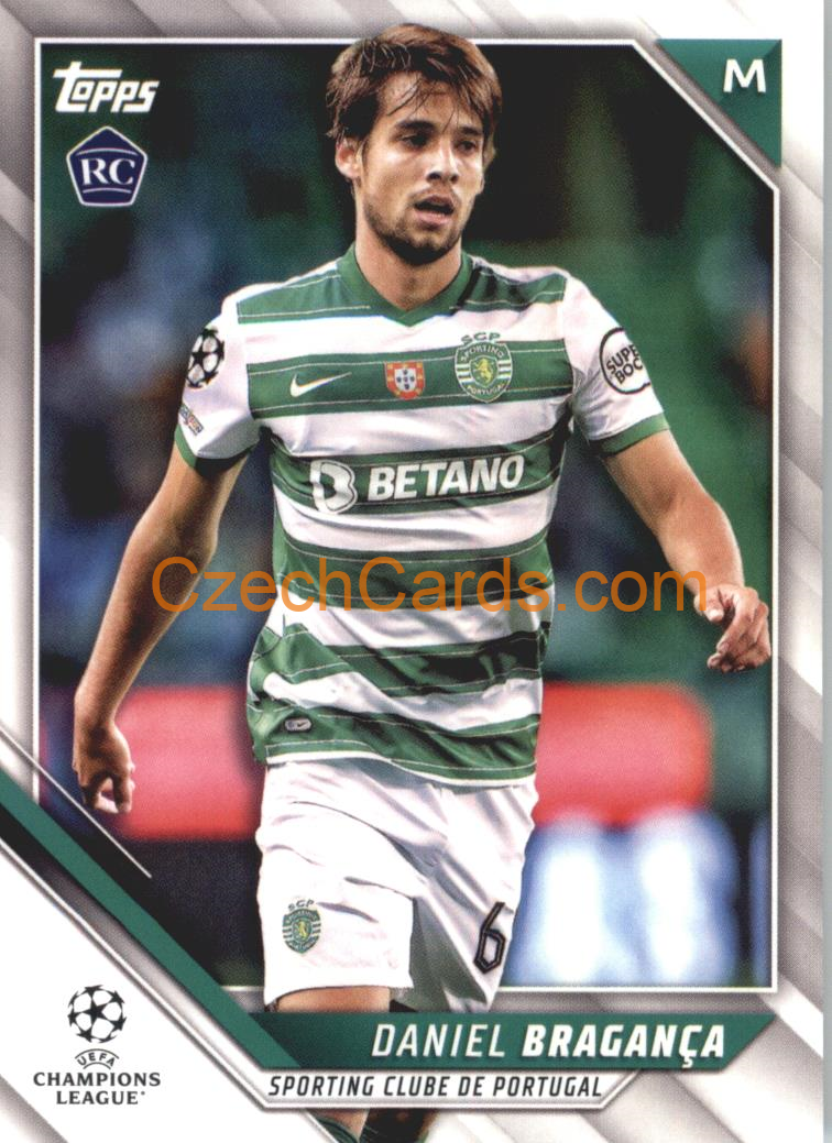 Daniel Braganca 2021/22 Topps UCL #188 RC