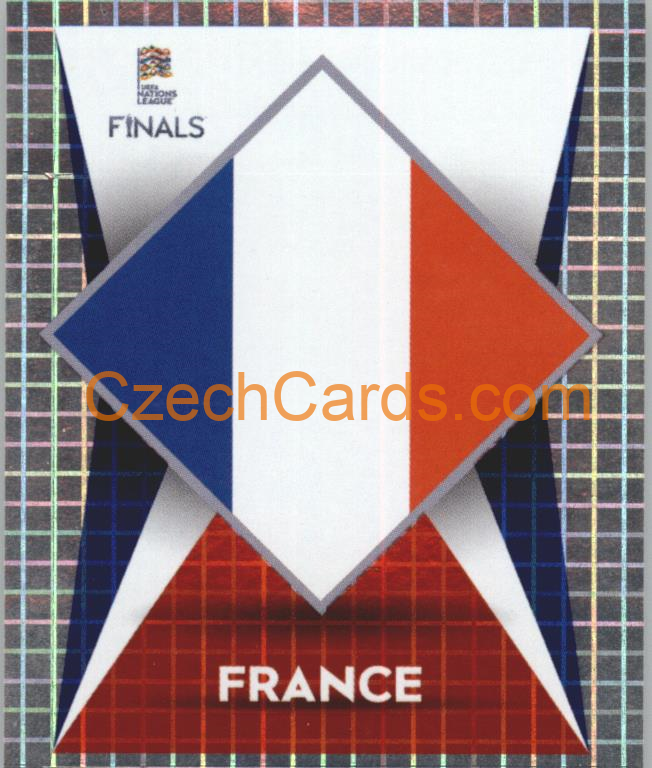 France — Champion 2020-21 2022/23 Topps Nations League foil #31