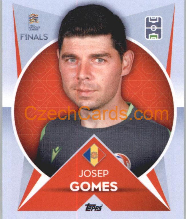 Josep Gomes 2022/23 Topps Nations League #34