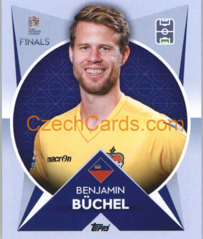 Benjamin Büchel 2022/23 Topps Nations League #42