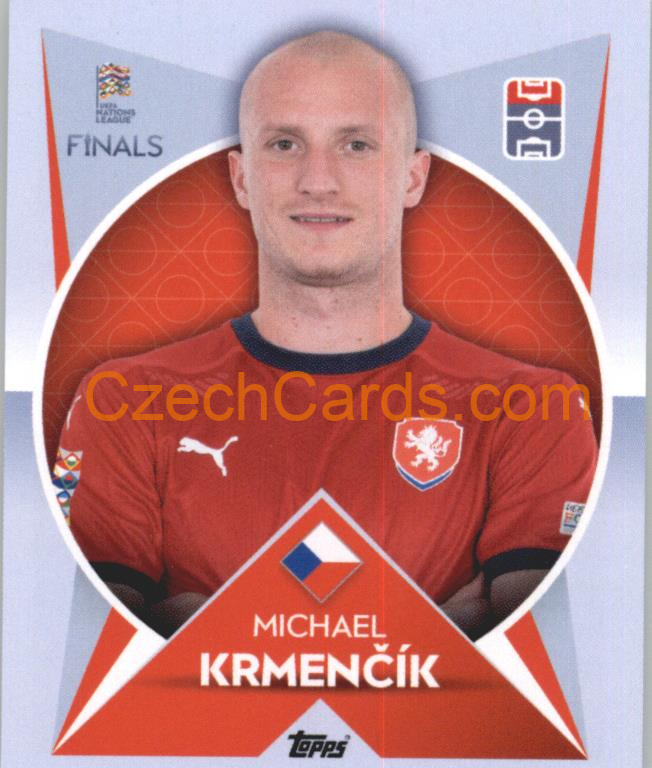 Michael Krmenčík 2022/23 Topps Nations League #54