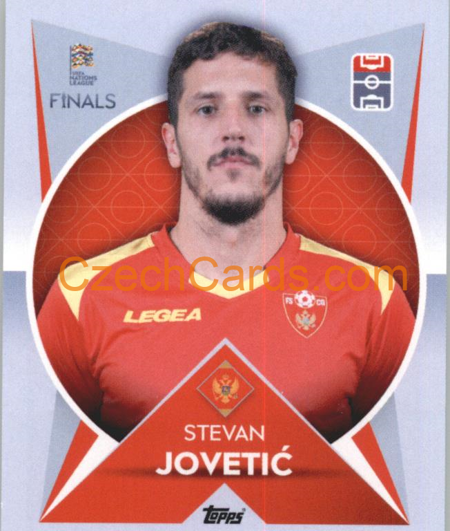 Stevan Jovetić 2022/23 Topps Nations League #59